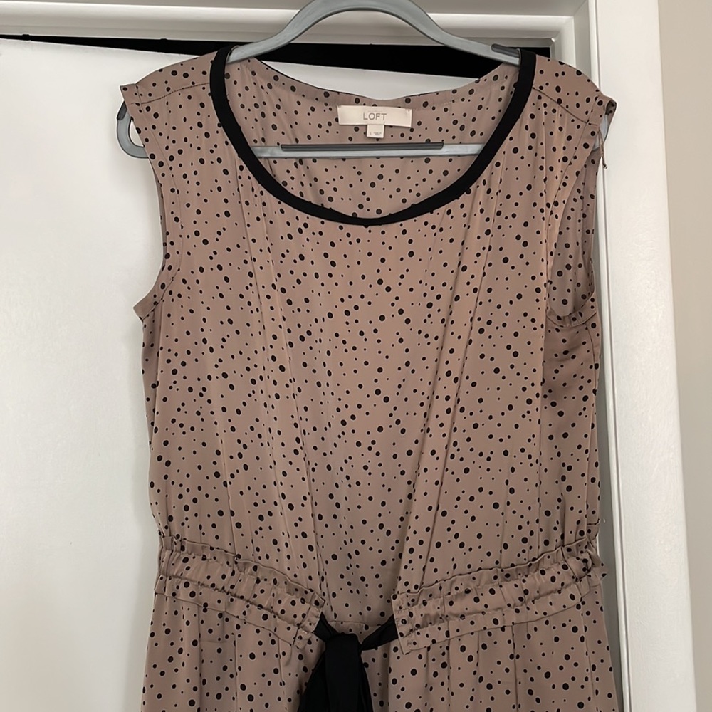 Ann Taylor LOFT Polka Dot Dress